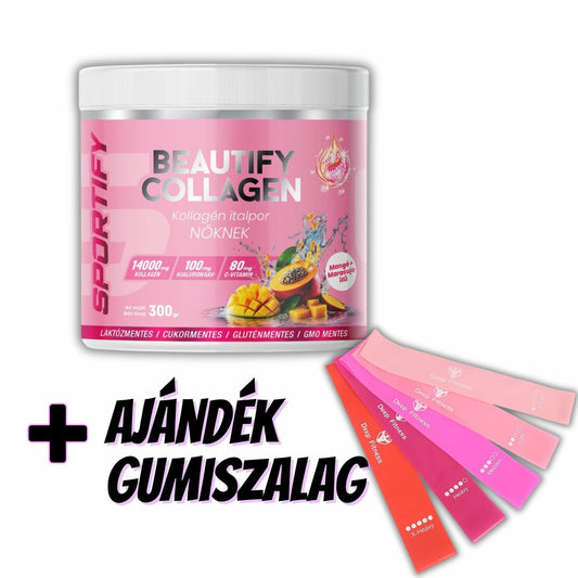 Beautify kollagén + Ajándék Gumiszalag szett